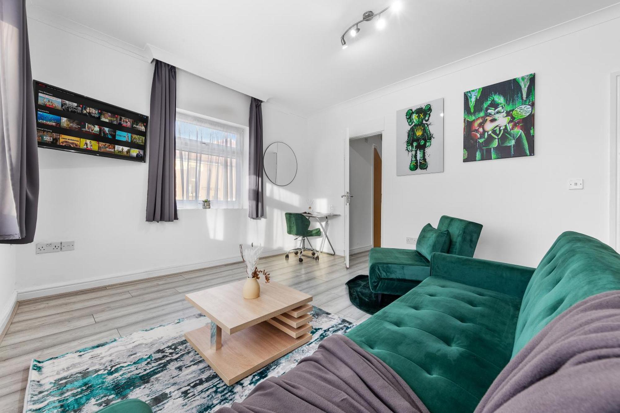 Green Hype - 10 Mins To Stadium - Sleeps 8 Londra Exterior foto