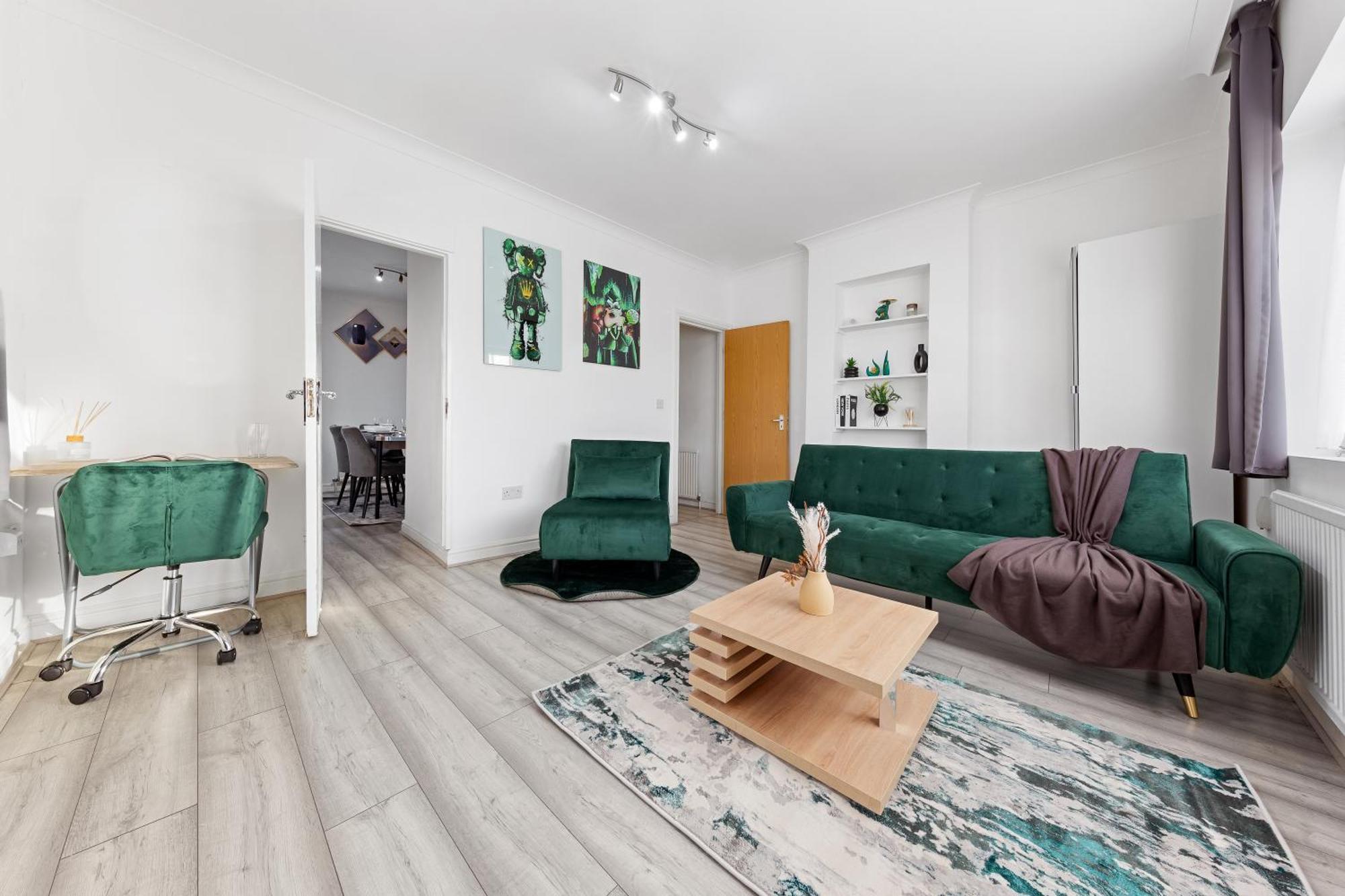 Green Hype - 10 Mins To Stadium - Sleeps 8 Londra Exterior foto